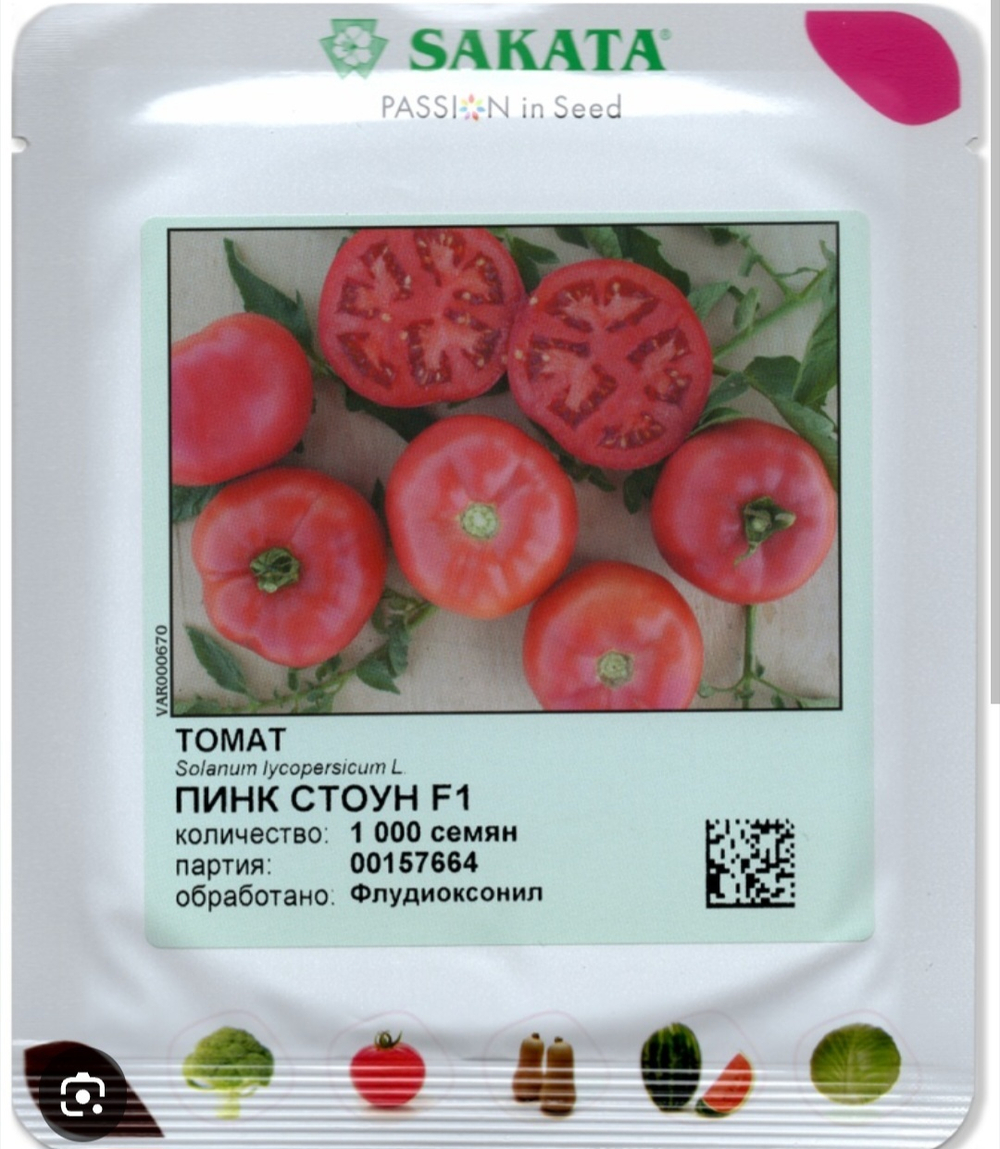 Томат розовый Пинк Стоун F1 - Pink Stone F1 1000 семян