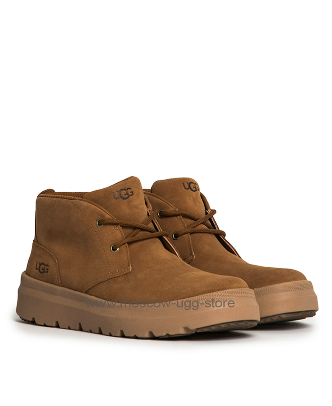 MENS BURLEIGH CHUKKA- Chestnut