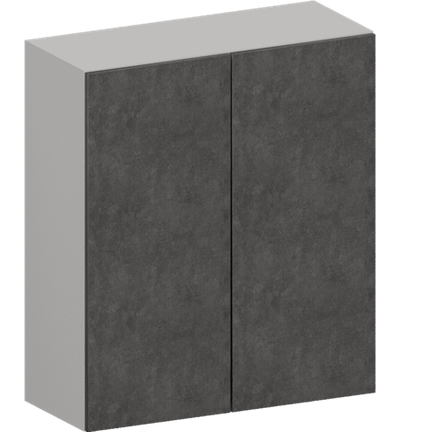 Кухня Модуль ШВ 809 Белый / Бетон