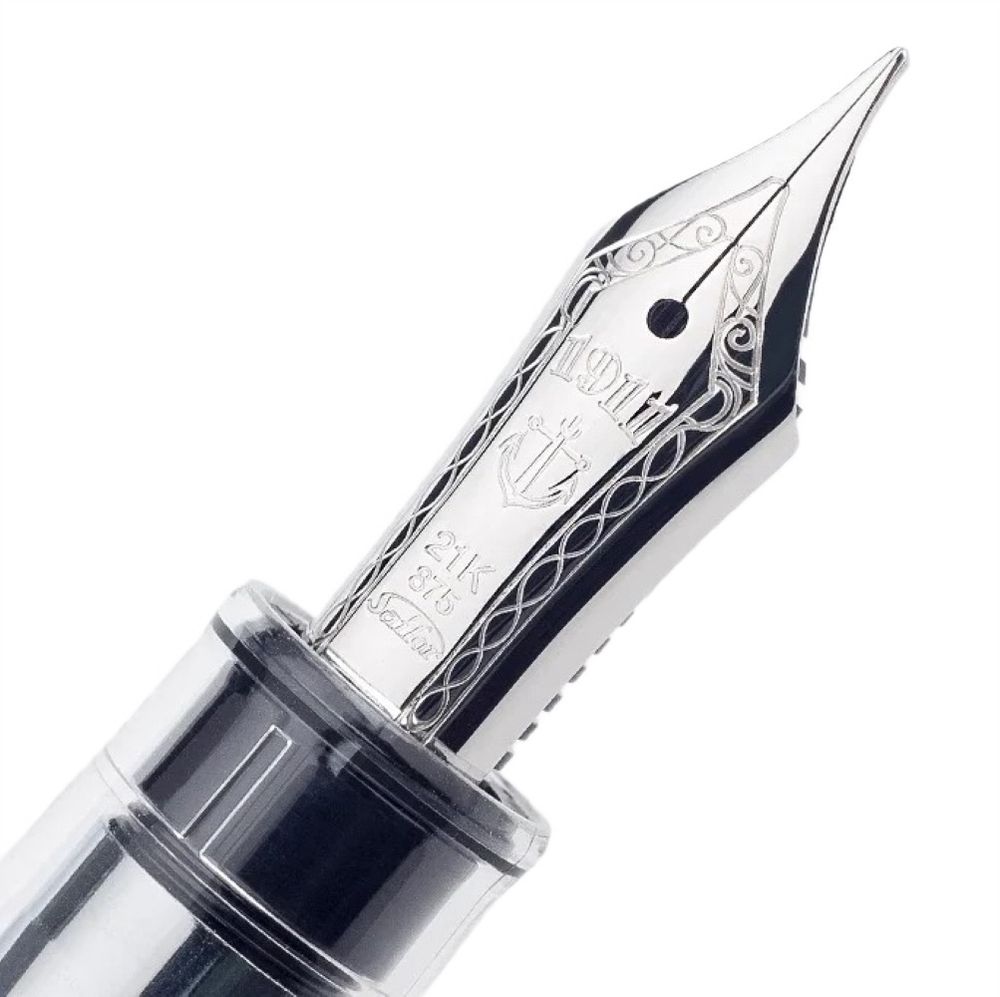 Ручка перьевая SAILOR 1911L Demonstrator RT с пером 21K F (11-9223-200) 4