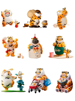 Рандомная фигурка Blind Box Alexander The Fat Tiger - Roaring Love Series 2: Epic Filial Fail