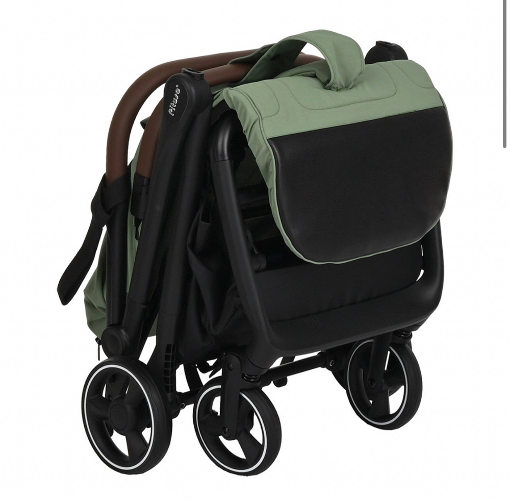 Коляска прогулочная Pituso Matrix PU Emerald mood