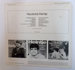 Винтажная виниловая пластинка LP Herzlichst Heintje (Germany 1970)