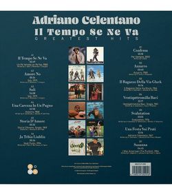 ADRIANO CELENTANO - Il Tempo Se Ne Va - Greatest Hits (LP) Адриано Челентано. Лучшее. Новая запечатанная виниловая пластинка