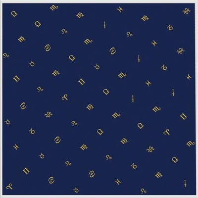 Скатерть для гадания на картах Таро "Астрология" (80 см х 80 см) / Lo Scarabeo