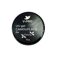04 UV gel Camouflage V-PRO 15g Peony