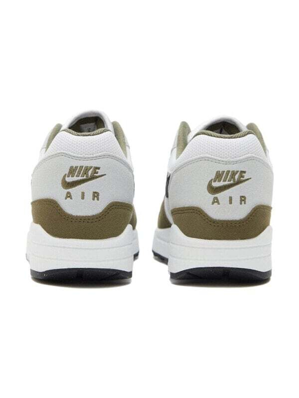 Nike Air Max 1 White Black Medium Olive