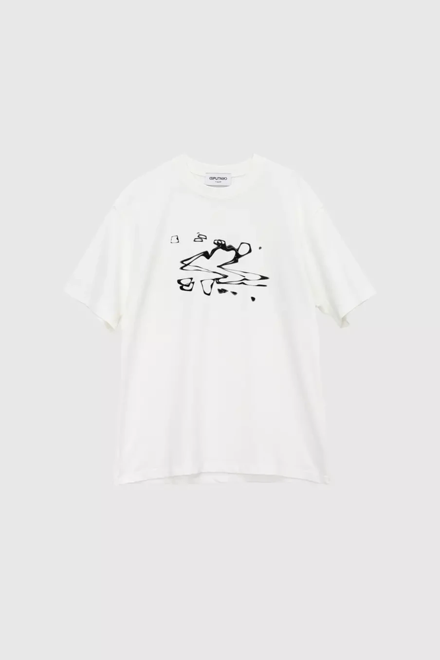 Футболка (S-BLACK) White
