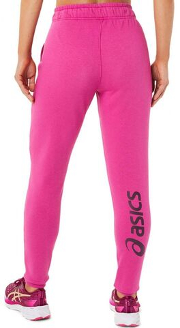 Женские теннисные брюки Asics Big Logo Sweat Pant W - Розовый