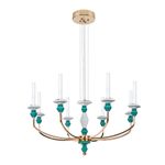 Подвесная светодиодная люстра Divinare CAPELLO 4947/01 SP-8