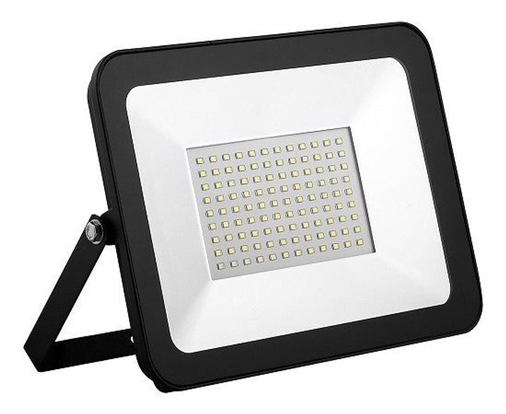 Светодиодный прожектор SAFFIT SFL90-100 IP65 100W 6400K черный 55068