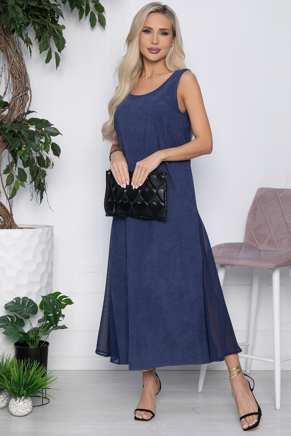 Сарафан Новый сезон (синий) П10702 LT Collection