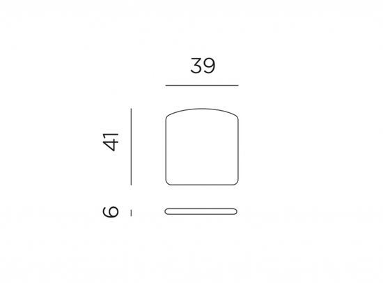 Подушка для стула Bit