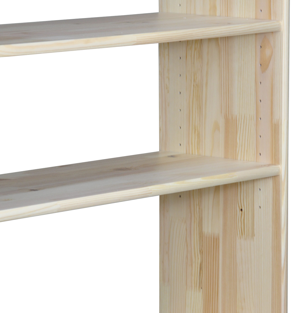 Стеллаж Денвер деревянный 3 полки