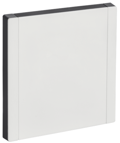 FORTE&PIANO Заглушка с суппортом FP241M металл белый IEK