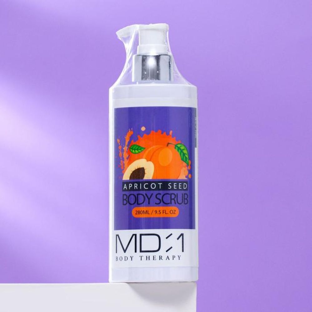 MD-1 Body Therapy Apricot Seed Scrub Скраб для тела с абрикосовыми косточками, 280мл