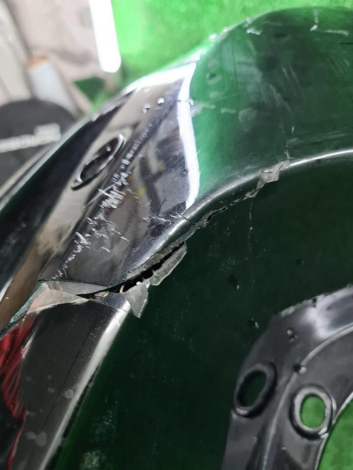 Бампер задний Mercedes V w447 (2019-н.в.)