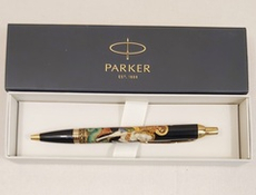 Ручка "Георгий Победоносец" с ручной росписью Палех