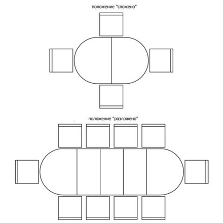 Стол обеденный «Верди» П4.487.4.15 (П106.15)