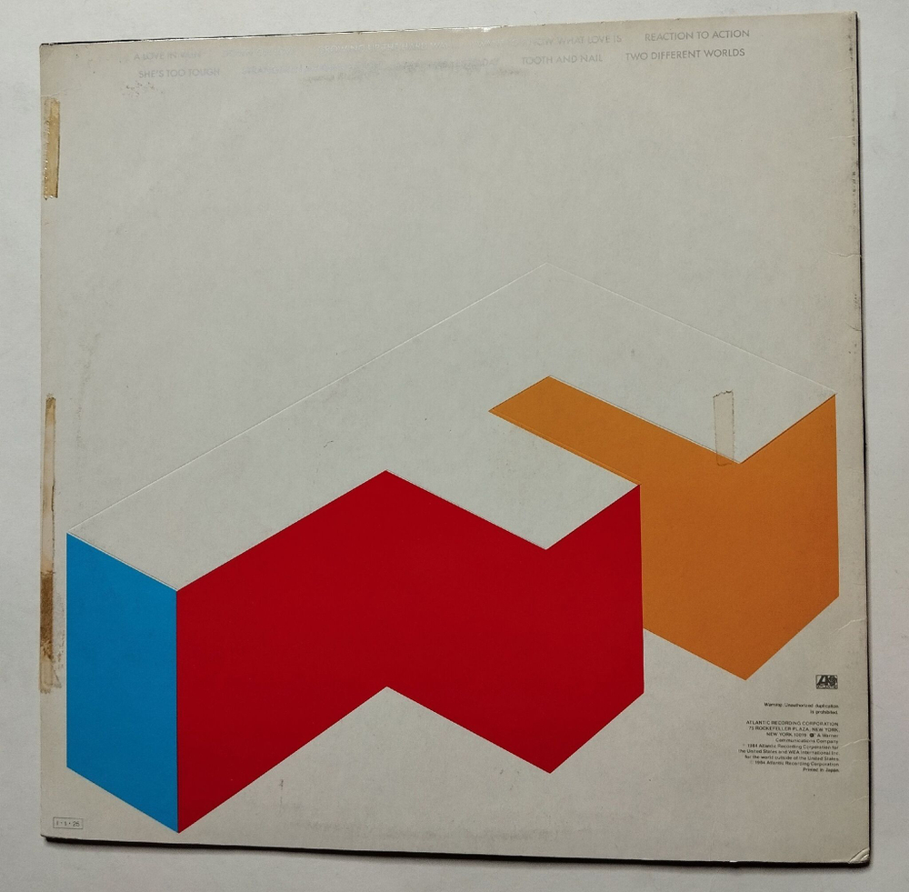 Винтажная виниловая пластинка LP Foreigner Agent Provocateur (Japan 1985)