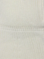 Капор женский вязаный молочный