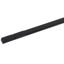 Комплект с накладным анодированным профилем ЭРА 1612B 16х12мм, 2м, черный САВ261