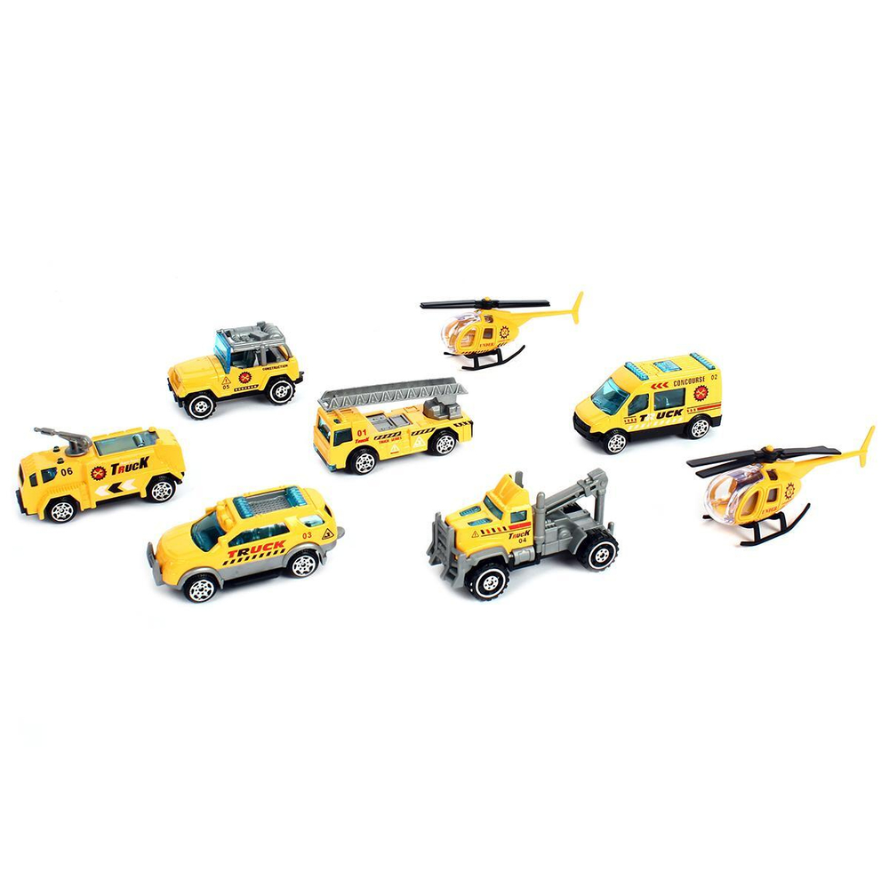 Набор транспорта с аксесс. 8шт, коробка G3388