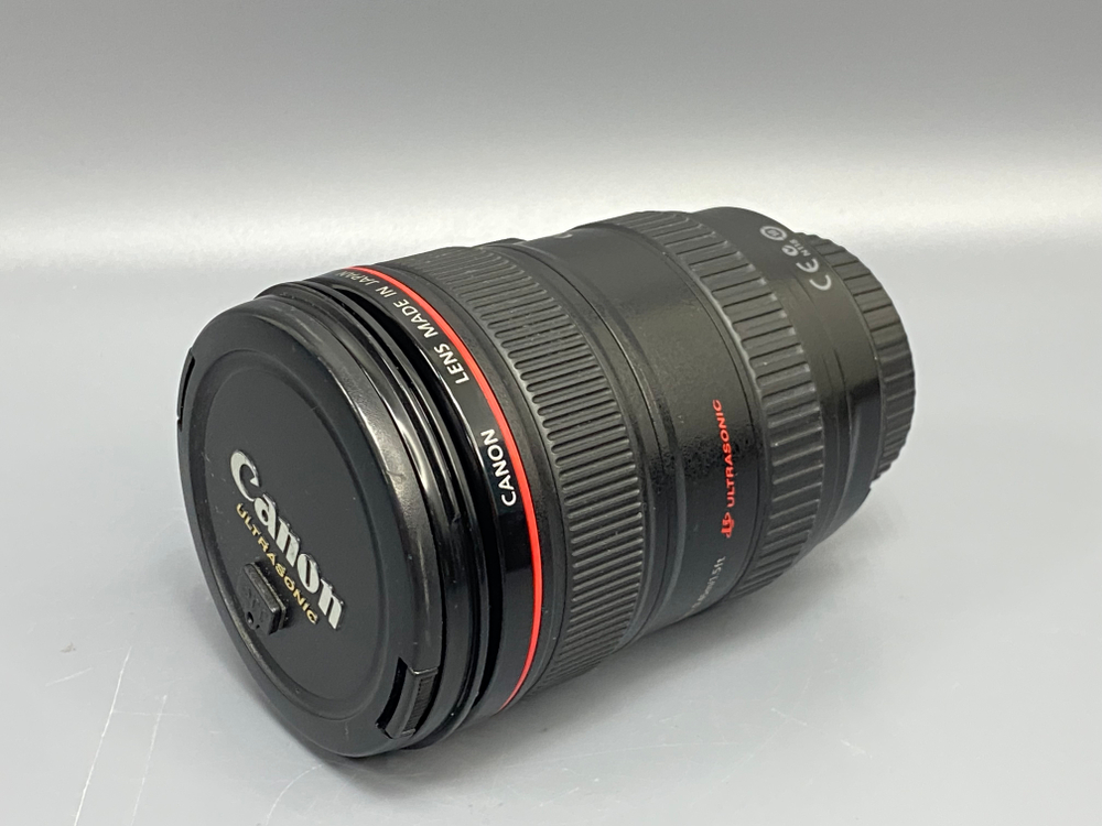 Canon 24-105mm 4L Царапина на линзе