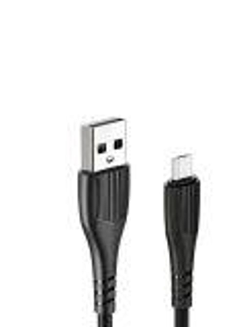 Кабель Borofone BX37 USB (m)-microUSB (m) 1.0м 2.4A силикон черный (1/360)