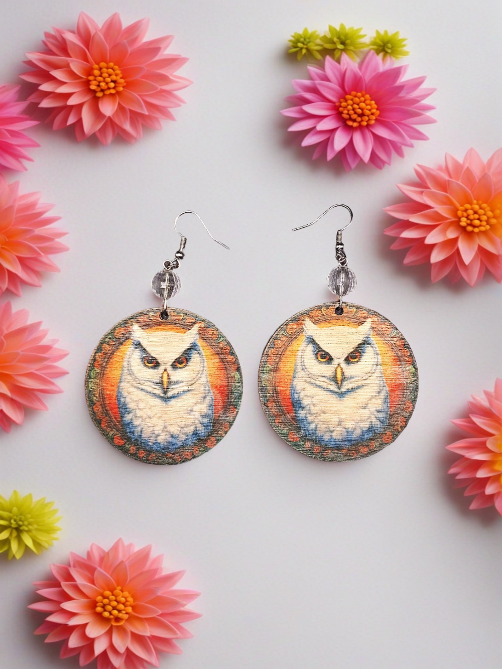 Серьги Сова