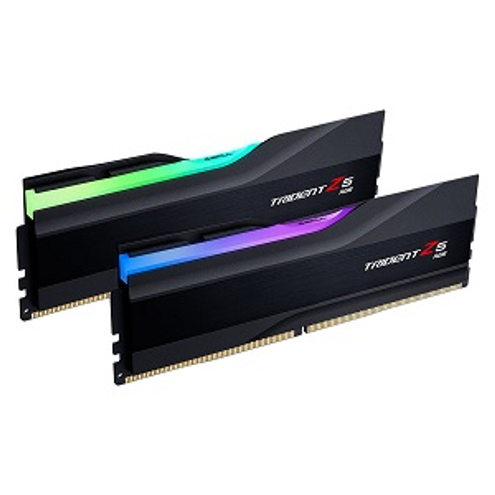 Модуль памяти DIMM DDR5 32Gb, 6000Mhz, 2x16Gb, G.Skill Trident Z5 RGB Black (F5-6000J3238F16GX2-TZ5RK)