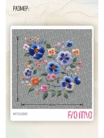 Термонаклейка на одежду, термопринт Цветы