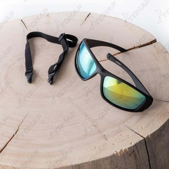 Очки PREMIER поляризационные в чехле (хамелеон синий) PR-OP-55404-СB