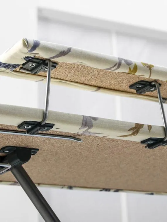 Доска гладильная Nika «Лина 1», 112×34,5 см, два положения высоты 70,80 см, МИКС