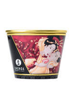 Массажное аромамасло свеча Клубника и шампанское 170 мл