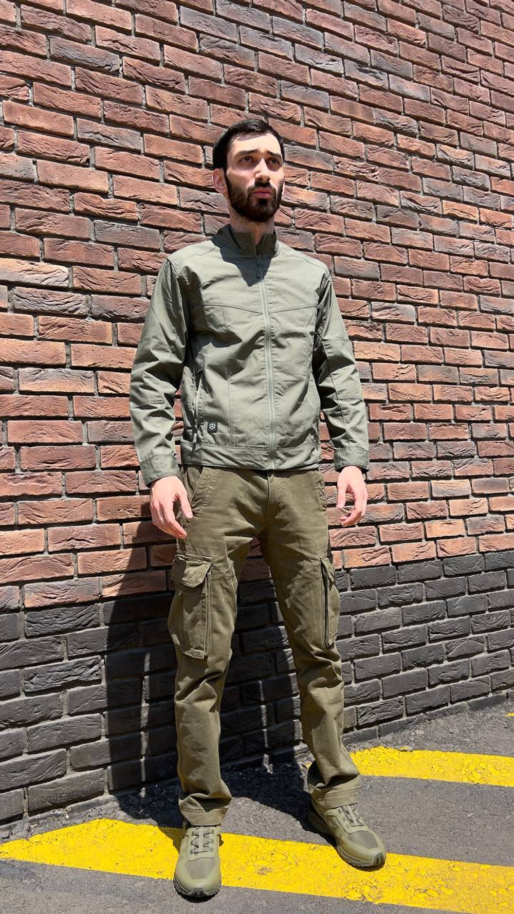 Куртка олива рипстоп