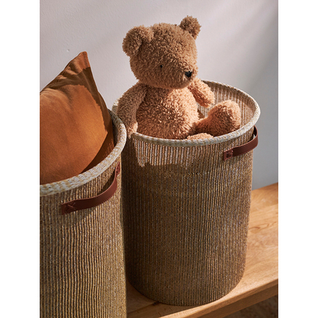 Корзина для хранения Sustainable collection, 46 л, бежевая