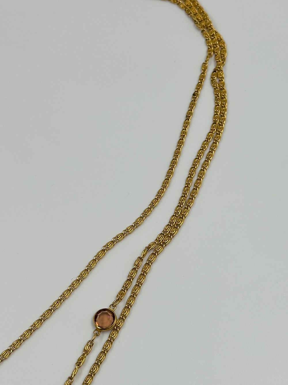 Многоярусная цепь с подвеской Goldette