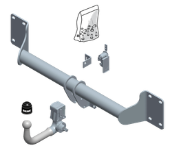 Фаркоп Brink (Thule) 648700 для BMW X3 (2018 - )(паспорт и сертификат в комплекте)(без электрики)