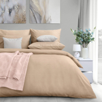 Комплект постельного белья Verossa Stripe Bronze 1,5СП с наволочками 70х70