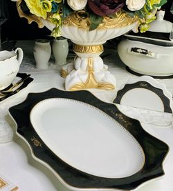 Lenardi 109-031 Овальное блюдо 35,5см RICH в под.уп.(х8)