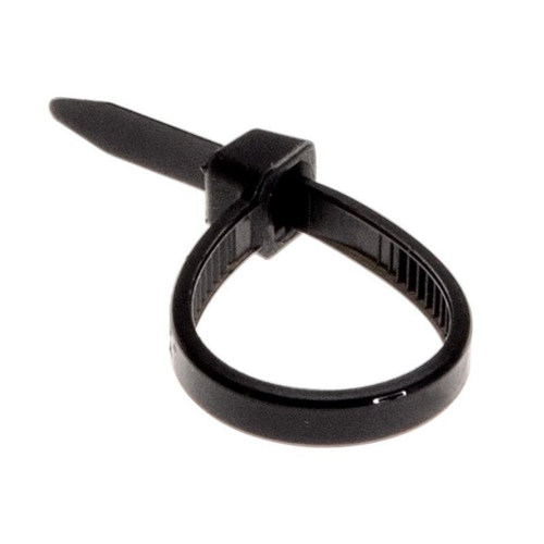 Хомут 2,5*100 мм 100 шт нейлон черный REXANT07-0101