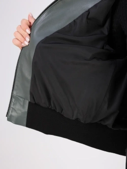 Кожаная куртка демисезонная