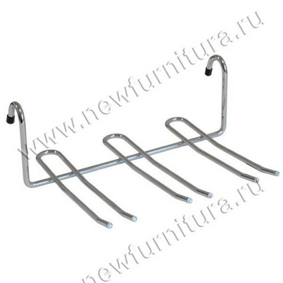 Рейлинг держатель для бокалов BJ003B (B 003B) три секции (4830)