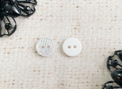 Пуговицы блузочные, d 1,1 см, 2 прокола