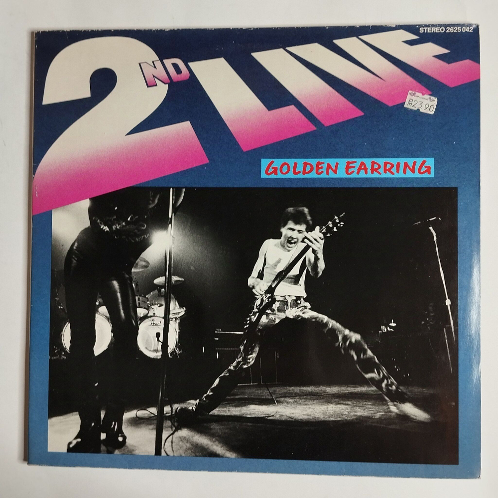 Винтажная виниловая пластинка LP Golden Earring 2nd Live (Germany 1981)