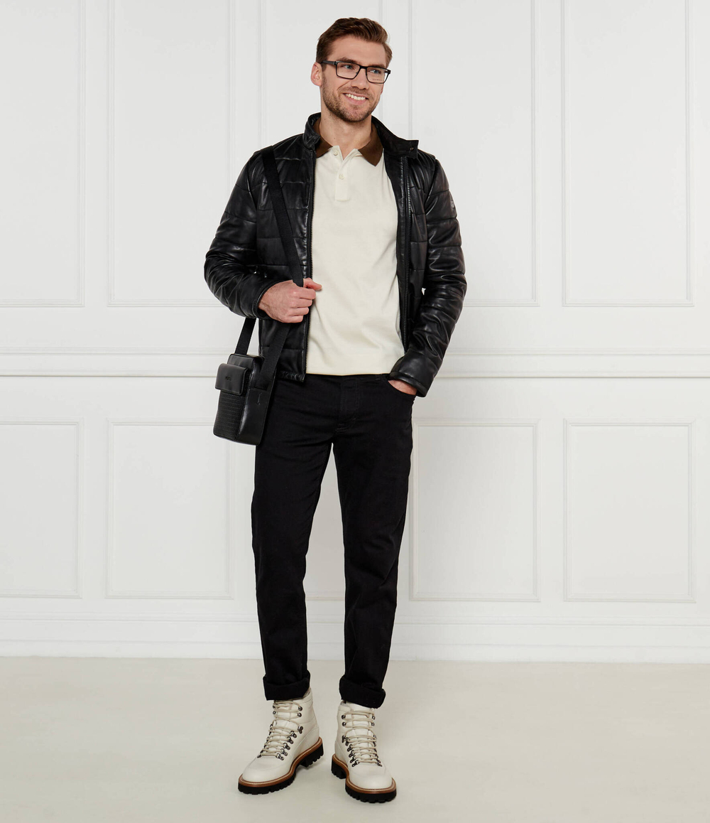 Поло H-Phillipson BOSS BLACK - бежевый(50521127)