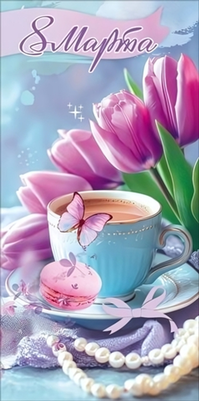 Конверт для денег "8 Марта" 5.0002222