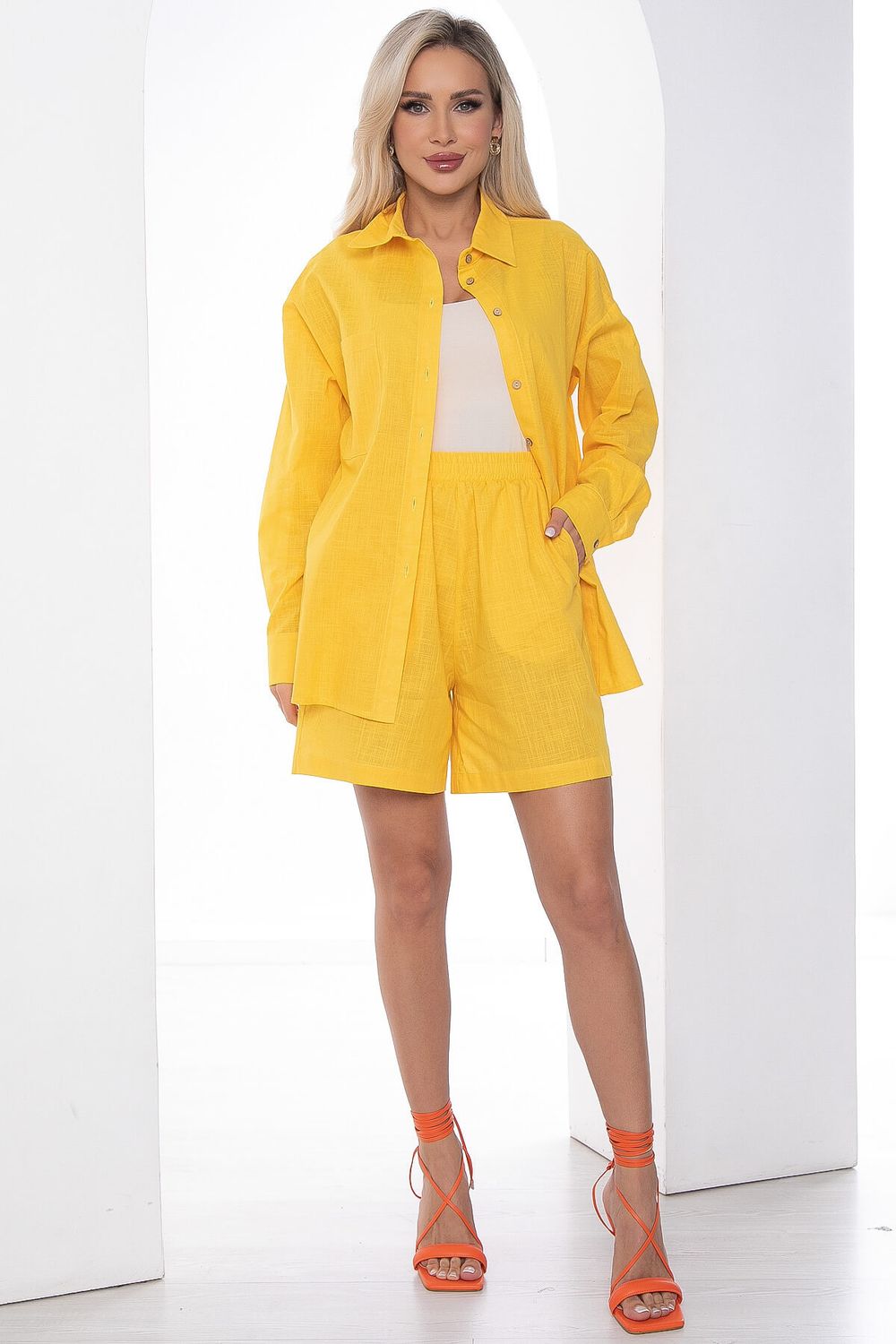 Шорты Харли (желтые) Ш10581 LT Collection