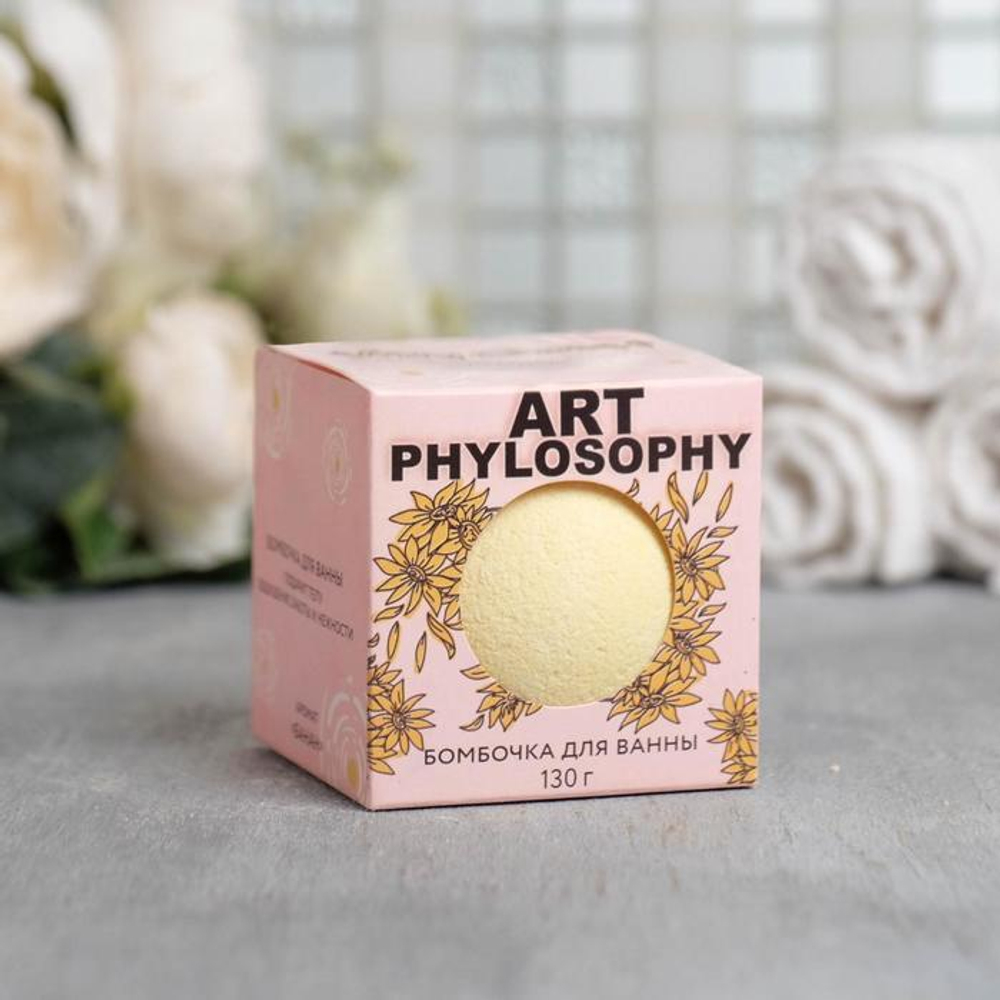 Бомбочка для ванны Art Phylosophy с ароматом банана - 130 гр.